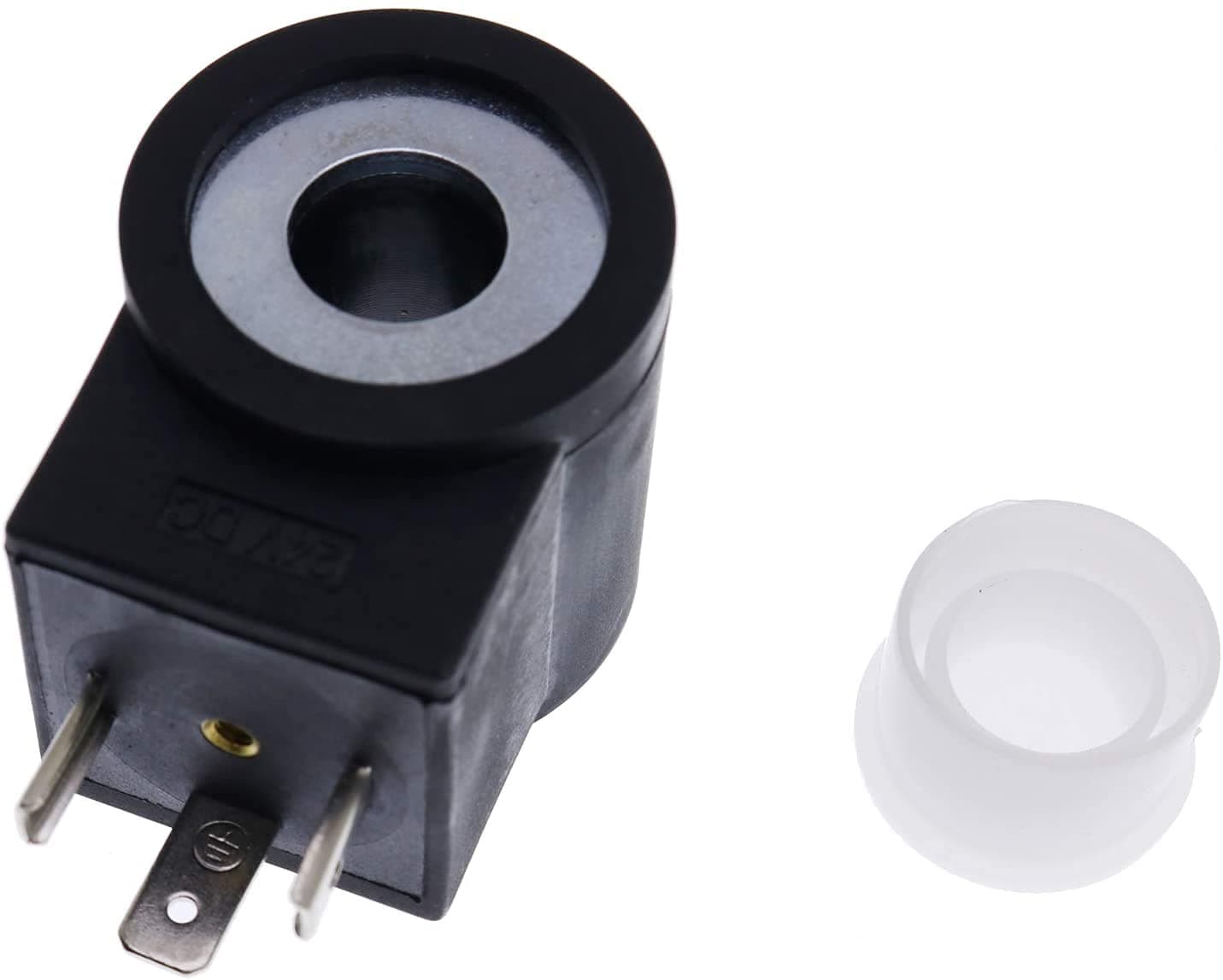 Solarhome 6306024 Solenoid Valve Coil 3 Prong DIN Connector for HydraForce HydraForce Valve Stem Series 08 80 88 98 （1/2”Hole）