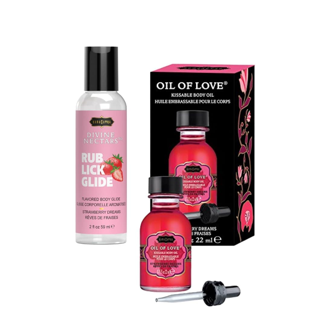 Strawberry Dream Amazing Oral Body Topping Bundle