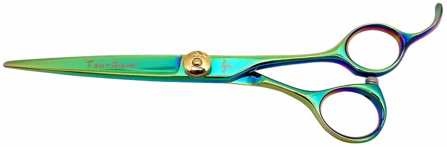 Hair Cutting Scissors KT04 6.0 inches Titanium Professional Hair Shears Barber Scissors