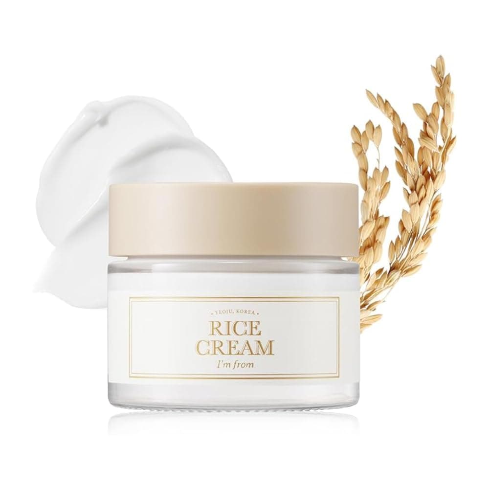 I'm from Official*** Renewal Im From Rice Cream, 1.8 oz (50 g), Moisturizing Rice, Rice Bran, Inner Dry, Ceramide, Oil Soothing, Moisturizing Cream, Barre Cream
