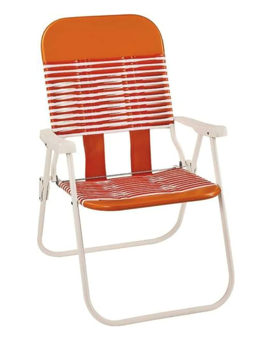 Worldwide S15019-o Folding Chair, Orange