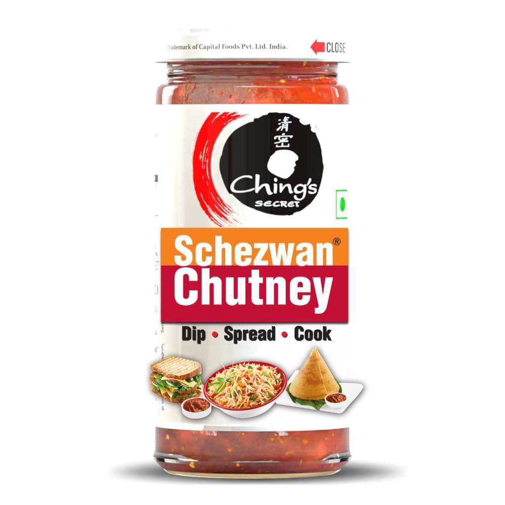 Ching’s Secret Schezwan Chutney, 250g, Spicy & Tangy, Dip, Spread, Cook