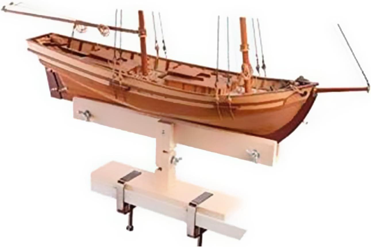 Artesania Latina – Hull Support for Planking, Painting and Building Model Ships – Wooden Support for Ship Modeling - Model 27011 – Tools for Ship Model Building and Handicrafts