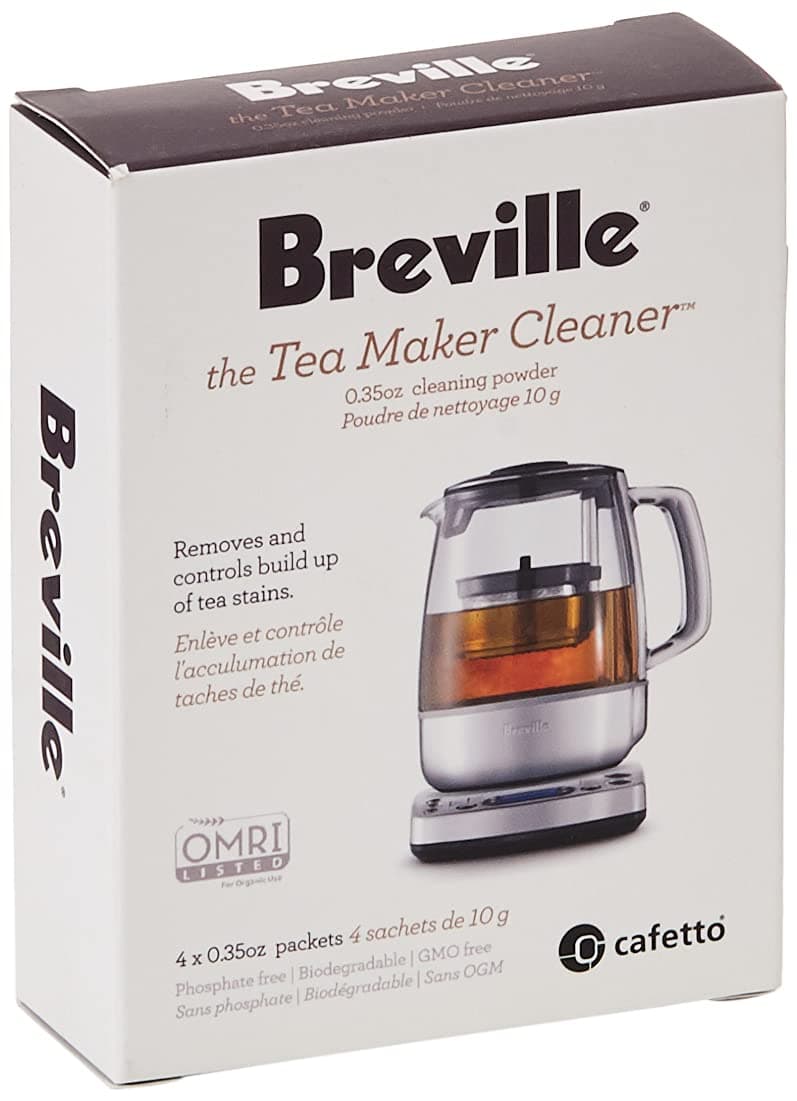 BTM100 Revive Organic Tea Cleaner for Breville BTM800XL Tea Maker,White