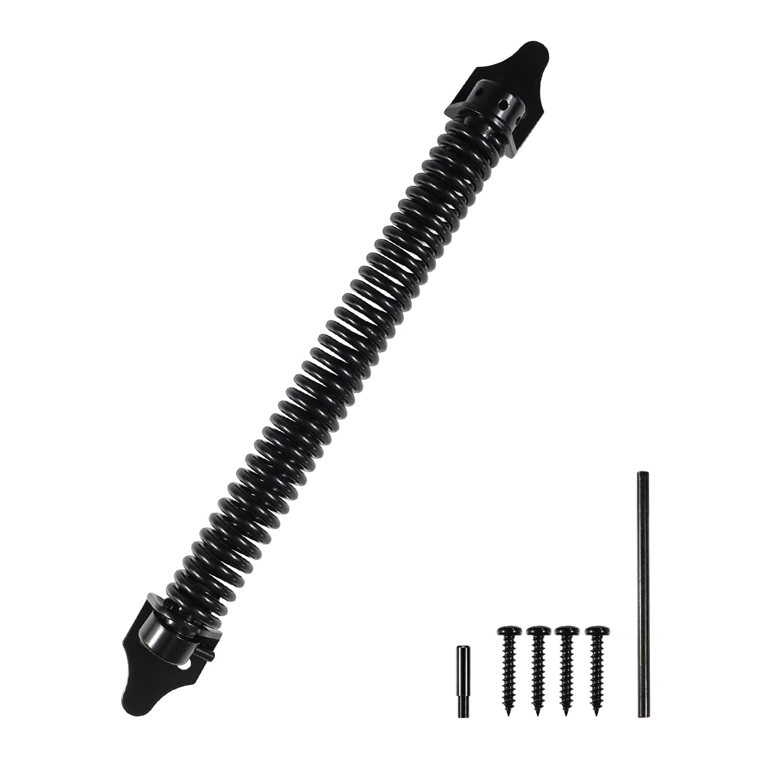 Gate Springs Self Closing Heavy Duty 14in Outdoor Gates Adjustable Tensioner Automatic Gate Closure - 1pack