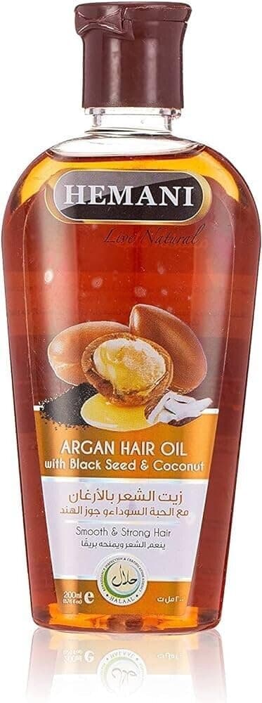 LIVE NATURAL Argan Hair Oil-200ml, 100% Effective To Prevent Hairfall And Dandruff, Make Hair Strong And Healthy, For All Hair Type.