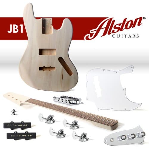 Alston Bass Guitar JB1 JB Style Custom Electric Guitar DIY Builder Kit | Bolt-On
