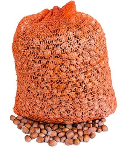 Natural Food Raw Hazelnuts in Shell from Poland – Raw – Fresh – Premium – Vegan – Natural – Untreated – Valuable Essential Fatty Acids – for Muesli, Desserts or Salads – Package: 25 kg