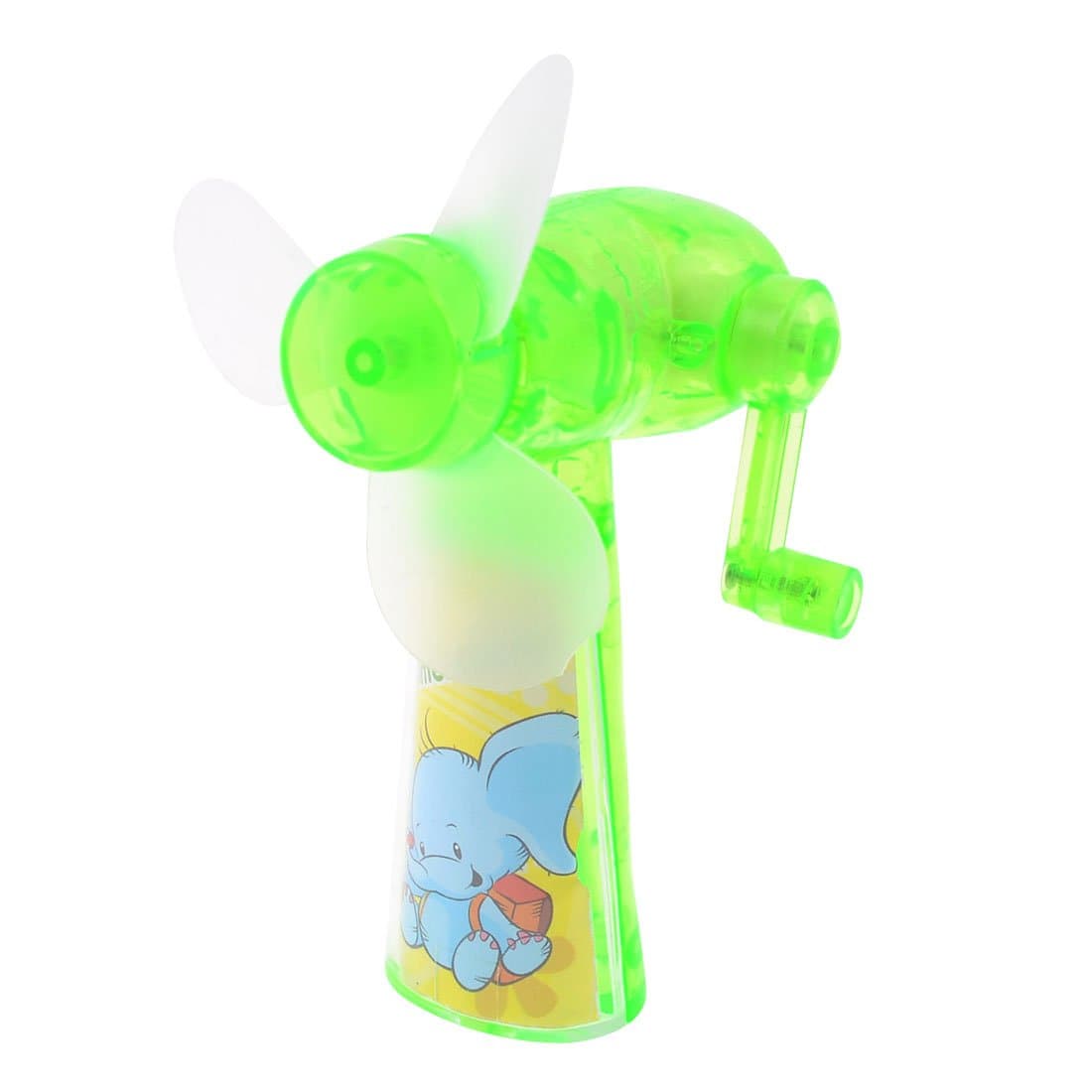 Qtqgoitem Winnower Designed Plastic Hand Crank Cooling Mini Fan Green (model: 43e 680 4c1 627 507)