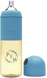 Baby Bottle with Formula Dispenser,Anti-Colic, Instant/Quick-Release, Preload Mixing Baby Bottle (Tinker Blue)