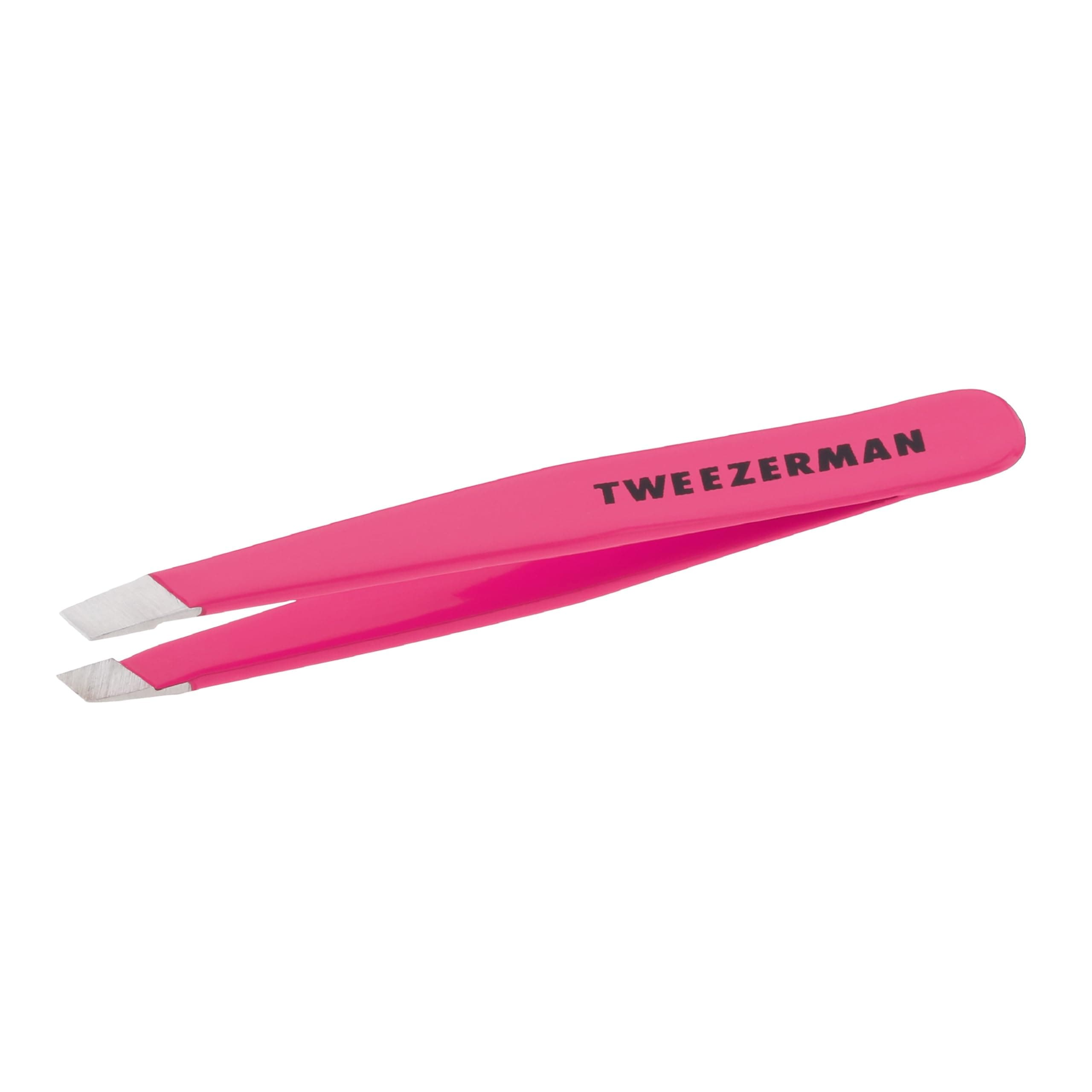 Mini Slant Tweezer, Flamingo Pink