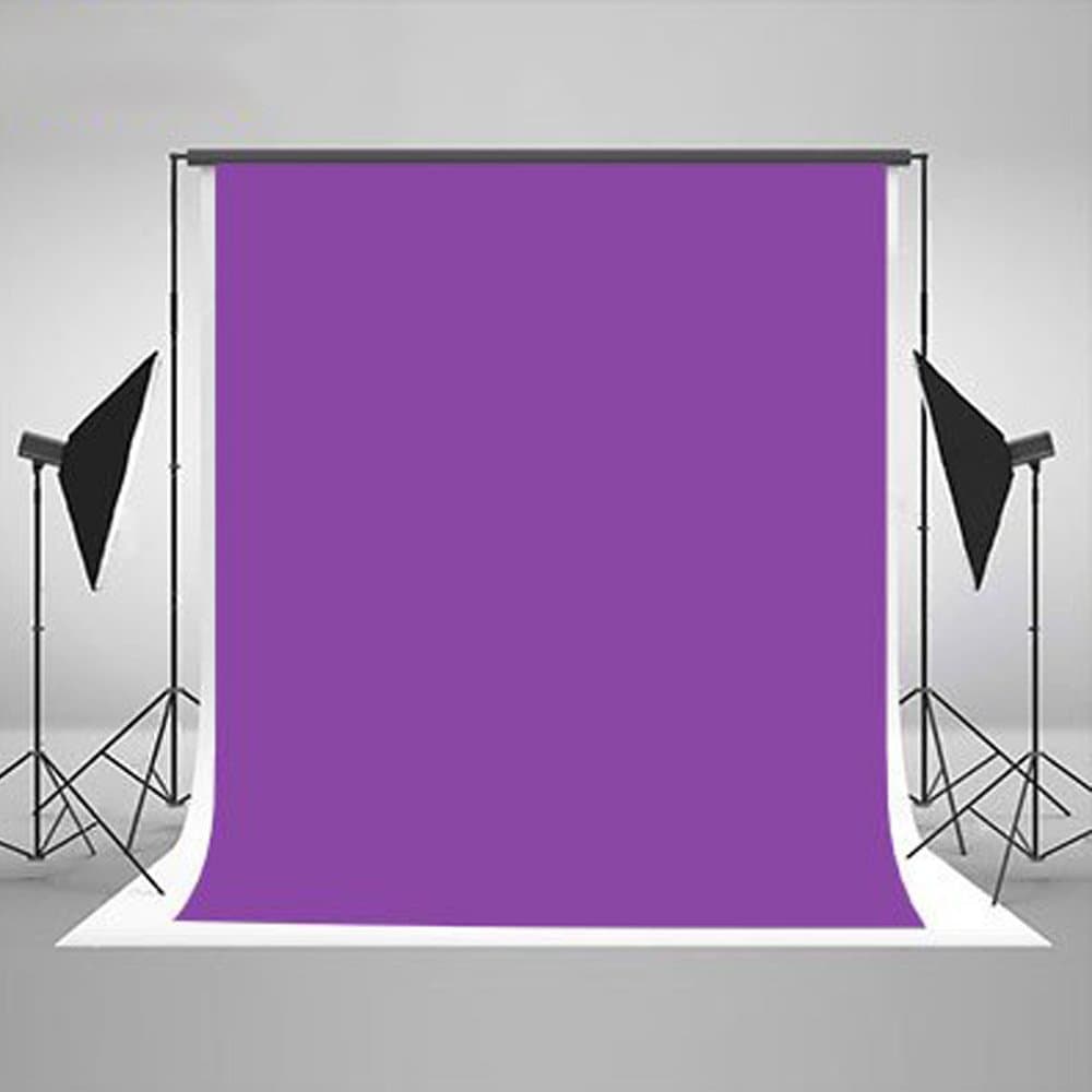 YCNET 2MX3M Purple Solid Cloth Photography Fabric Backdrop Non Woven Professional Portrait Video Shooting Background