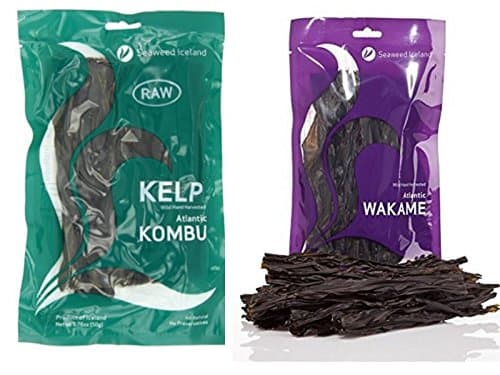Seaweed Iceland Variety 2-Pack (Kelp and Wakame)