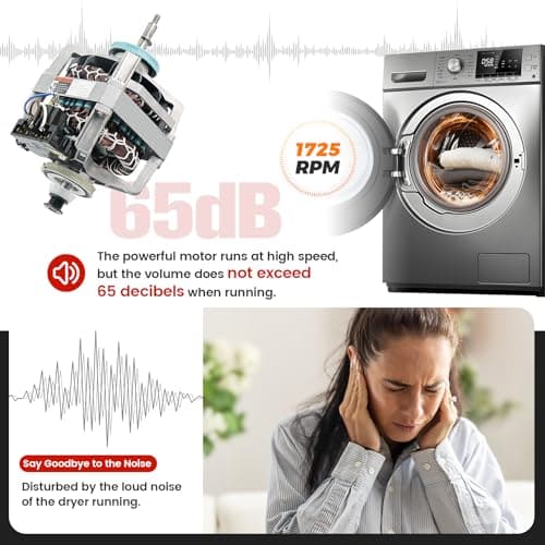 279827 Dryer Motor (Blue bearing 2-2/8") Replaces WP279827,2584,AP3094245,EAP334304,PS334304,SM279827