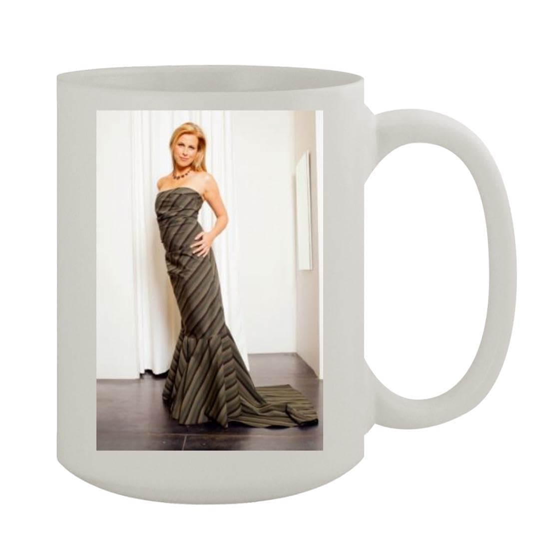 Nadine Kruger - 15oz White Ceramic Coffee Mug SRS #PDI528468