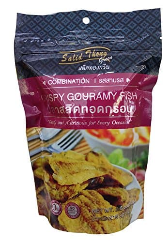 Crispy Gouramy Fish 2.8 Oz. X 3 Packs (Combination Flavour)