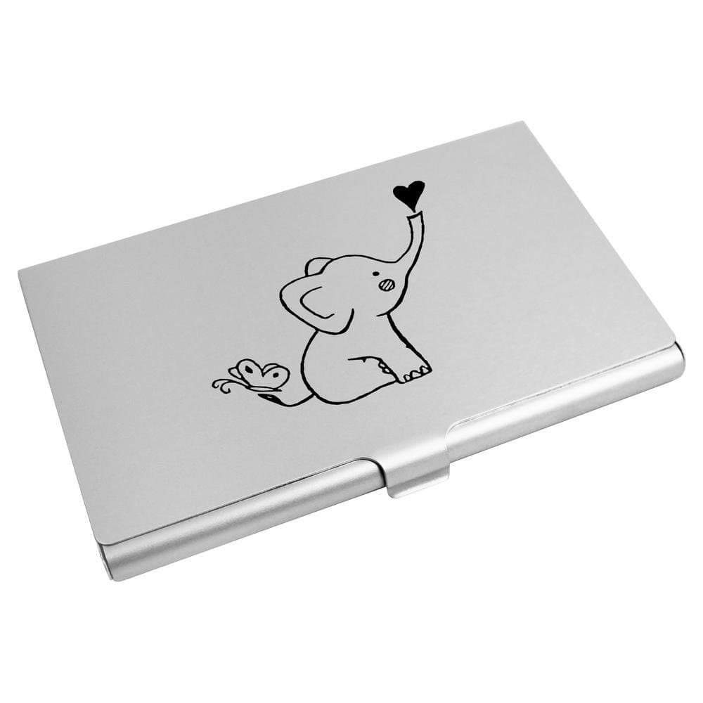 Azeeda 'Baby Elephant' Business Card Holder/Credit Card Wallet (CH00015234)