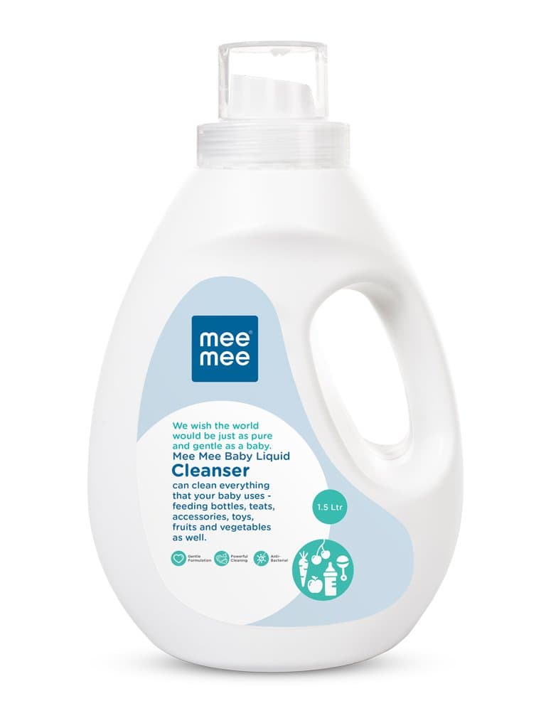 Mee Mee Anti-Bacterial Baby Liquid Cleanser (1.5 L - Bottle)