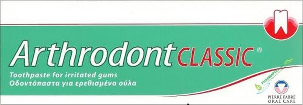 Arthrodont enoxolone 1% Toothpaste for sensitive gums and minor-bleeding 80g