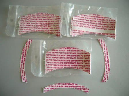 Super Tape *THIN* Lace Front Contour Shape 108pcs - 3/8 inches each