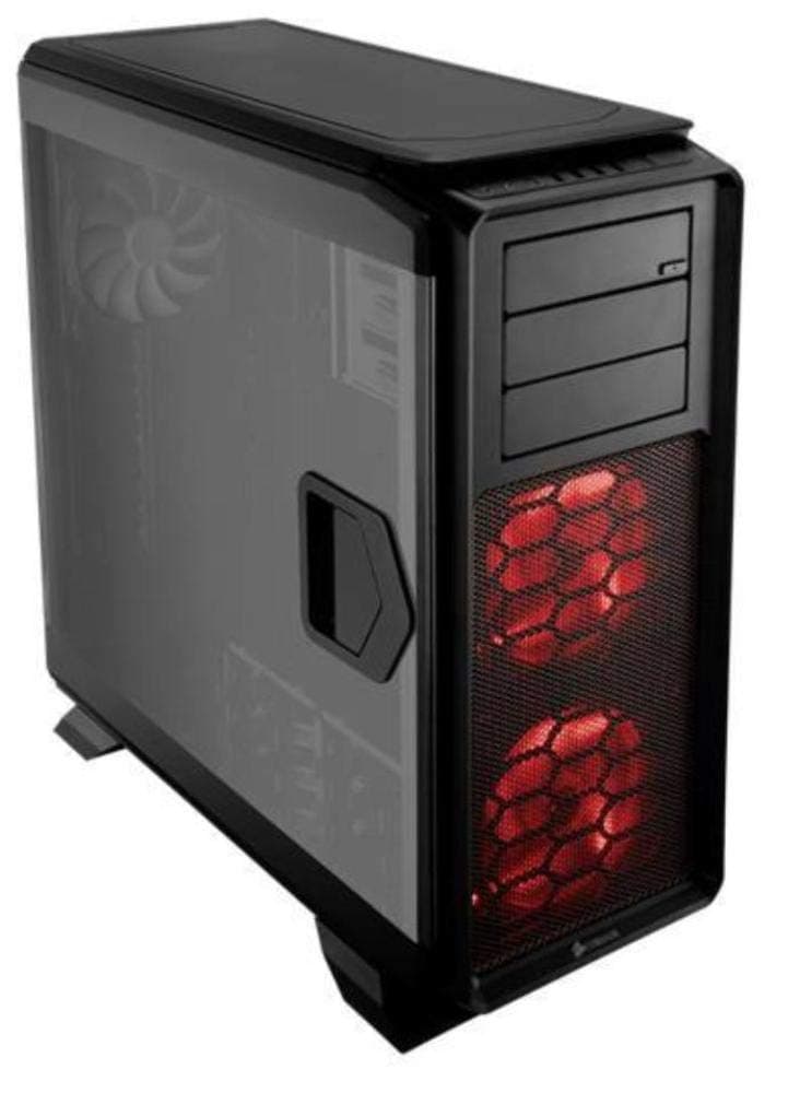 Corsair CC-9011073-W W Graphite Series 760T V2 Windowed Full Tower ATX Performance Gaming Case for PC - Black