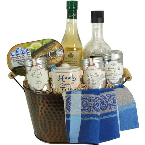 Fish Seasonings and Fish Luxury Gourmet Gift Basket
