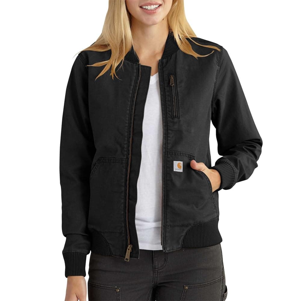 Carhartt Women's Rugged Flex Relaxed Fit Canvas Jacket