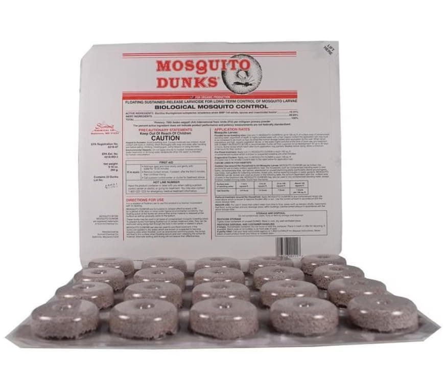summit Mosquito Dunks 10 Packs of 20 Dunks (200 total)