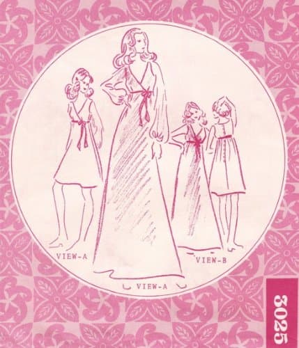 Pattern Pacifica 3025 Misses Hawiian Sleevless Dress Sewing Pattern, Size 8 to 18 Bust 31.5 to 40"" Vintage 1970s