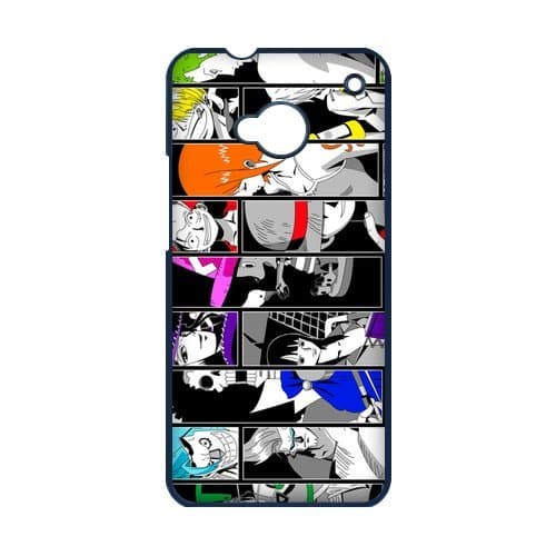 MeowStore Japan Cartoon Luffy Nami Chorper Phone Case For HTC ONE M7 Black