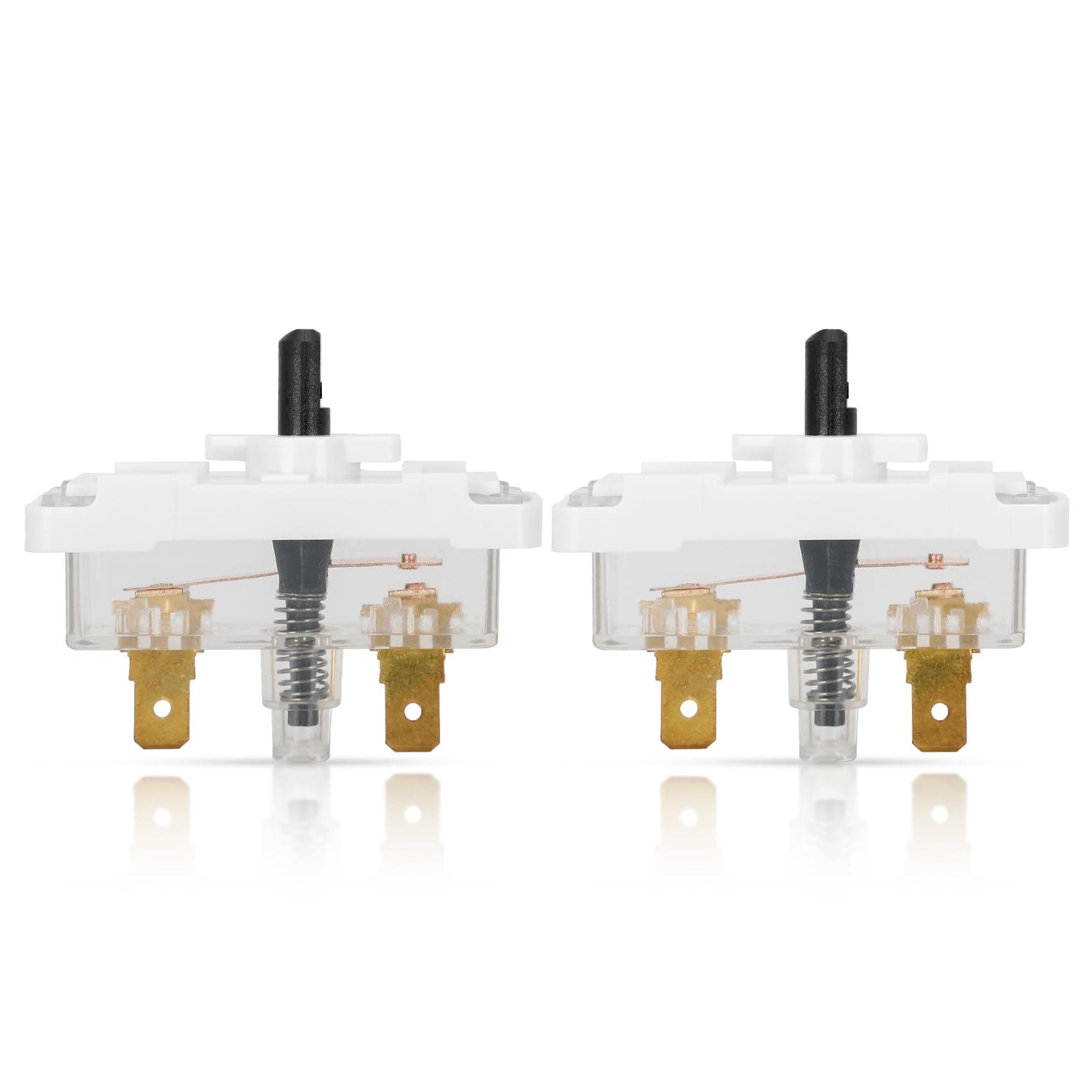 248c1146p001 Dryer Switch Compatible with GE,Hotpoint,Kenmore,Dryer Push to Start Switch WE4M416,Dryer Start Switch Replacement 1811209 PS3487190 AP4980900 EAP3487190 WE4M352 WE4M367 2pack