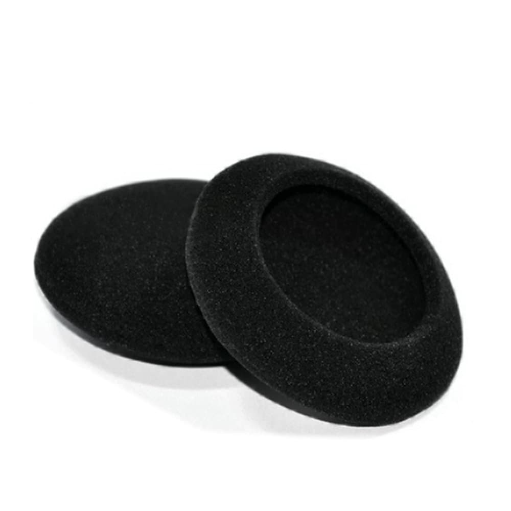 5 Pairs 50mm(2inch) Quality Replacement Ear Pad Foam Earbud Sponge Cover Cushions for Sennheiser PX100 / Sony MDR-G57 / Philips/Plantronics & Other Headphones (50mm, Black)