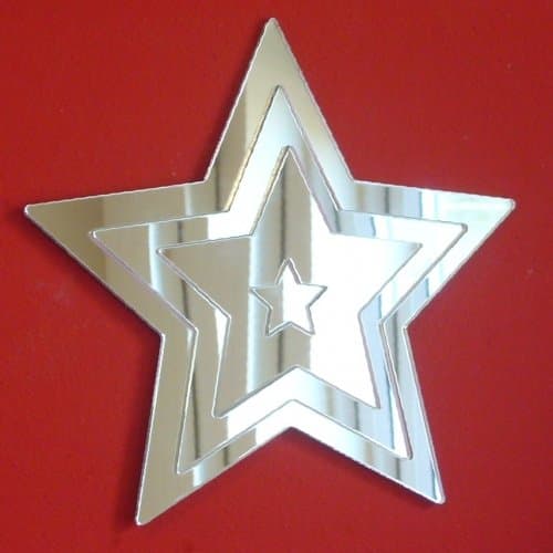 Star Infinity Mirror - 12cm x 11cm