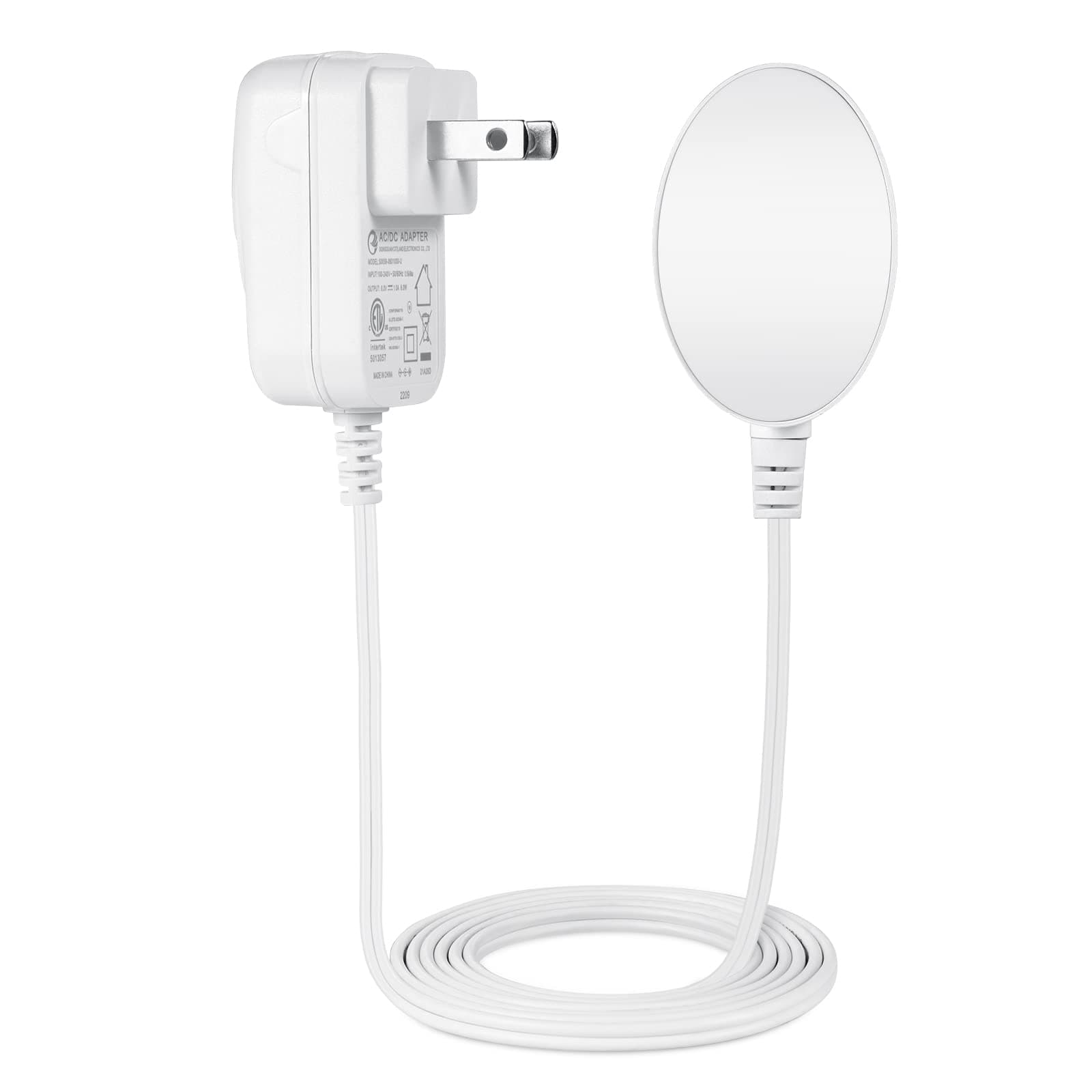 Cordless Water Flosser Advanced Charger Compatible with Water Pik Water Pic WP-560 WP-562 WP-563 WP-567 WP-569 Power Cord Supply Rapid Magnetic Charger Adapter (WP560 Charger White)