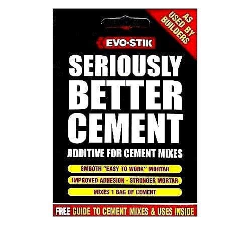2 x Seriously Better Cement Mortar Plasticiser Mix Additive in a Handy Sachet