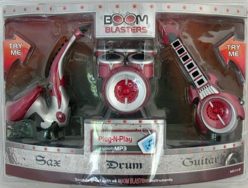Boom Blasters. Sax, Drum, Guitar Set