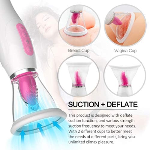 Jerma Vibrate Clitorial Stimulating 10 Vibration Pattern Stimulating Toy for Female,can USB Rechargeable Waterproof G…