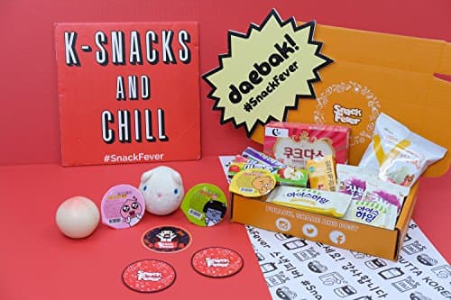 Korean Snacks, Ramen, Goodies & Drinks Box (5~7 counts)