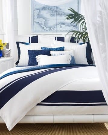 Lauren by Ralph Lauren Bedding Indigo Modern Ombre Standard Sham