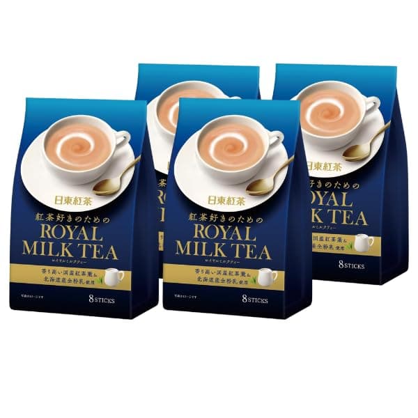 Nittoh Tea Royal Milk Tea 8 sticks (4 Pack)