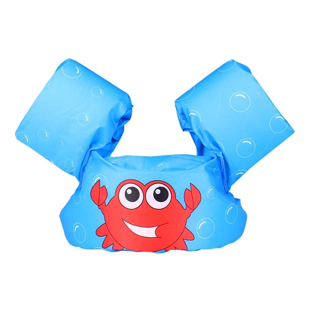 Ksnrang Swimming Float Vest for Kids, Arm Bands Baby Toddler Swim Training Aids for Learning to Swim for 3-8 year old, 10-30kg