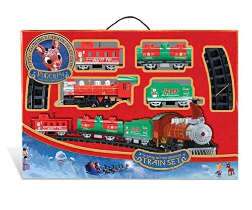 Rudolph the Red Nosed Reindeer O-Gauge Battery Operated Train Set