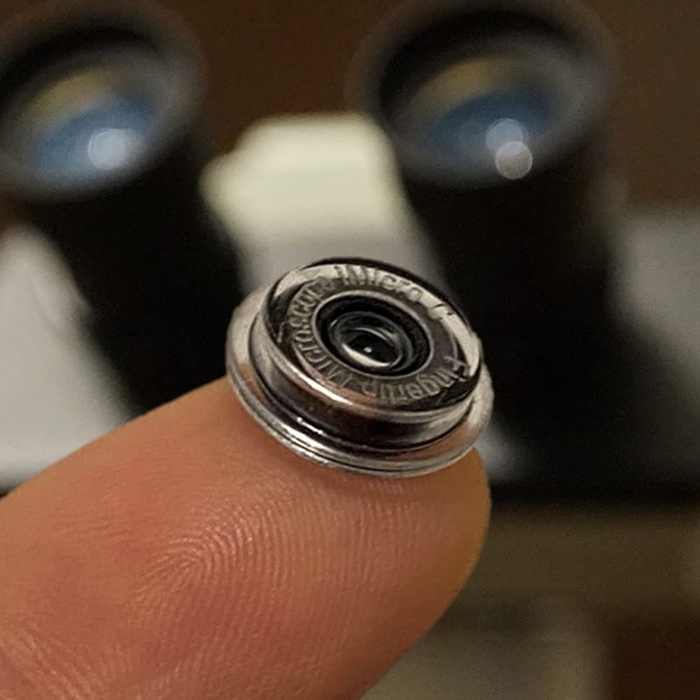 iMicroQ2 Microscope Lens for iPhone with μRuler M,Mini Portable 100-800X Macro Microscope Attachment for Kids and Adults