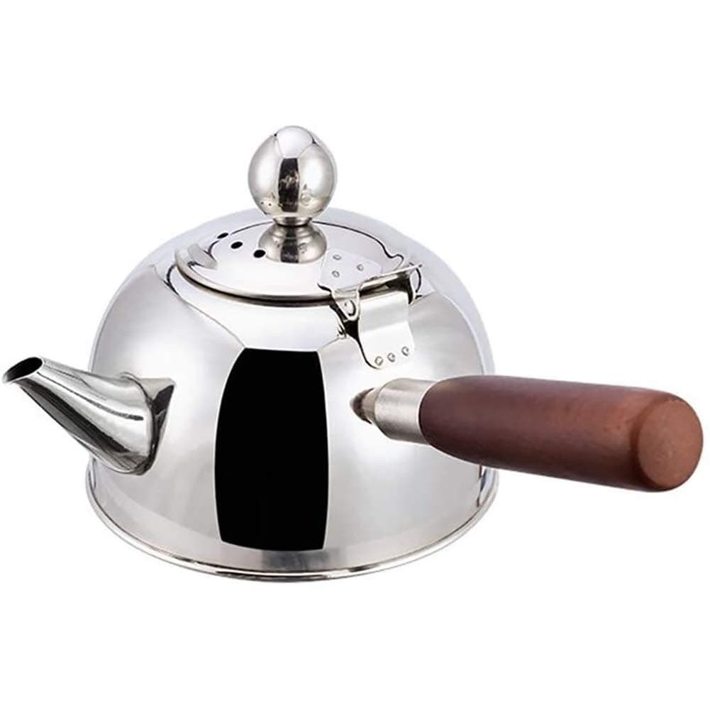 Teapot Stovetop Rose Gold Teapot Kettle, Stainless Steel Stovetop For Induction Hobs Gas Ceramic Electric Kettle (Color : B)