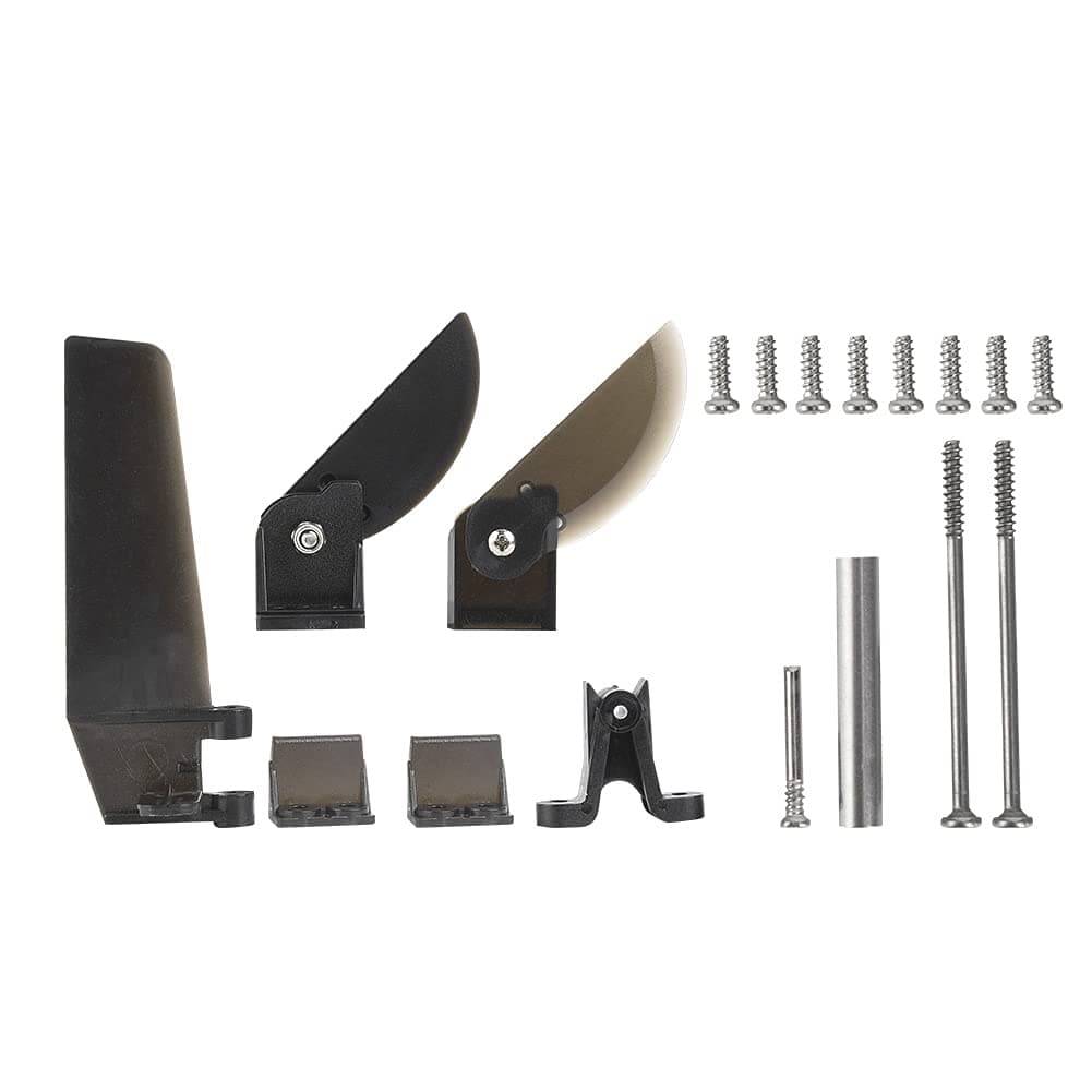 Voluxe Tail Rudder Parts for FT012, Steering Tail Rudder Parts, Steering Vane Tail Rudder Boat Parts Toy Boat Fits for FT012 Brushless RC Boat Rc Rudder