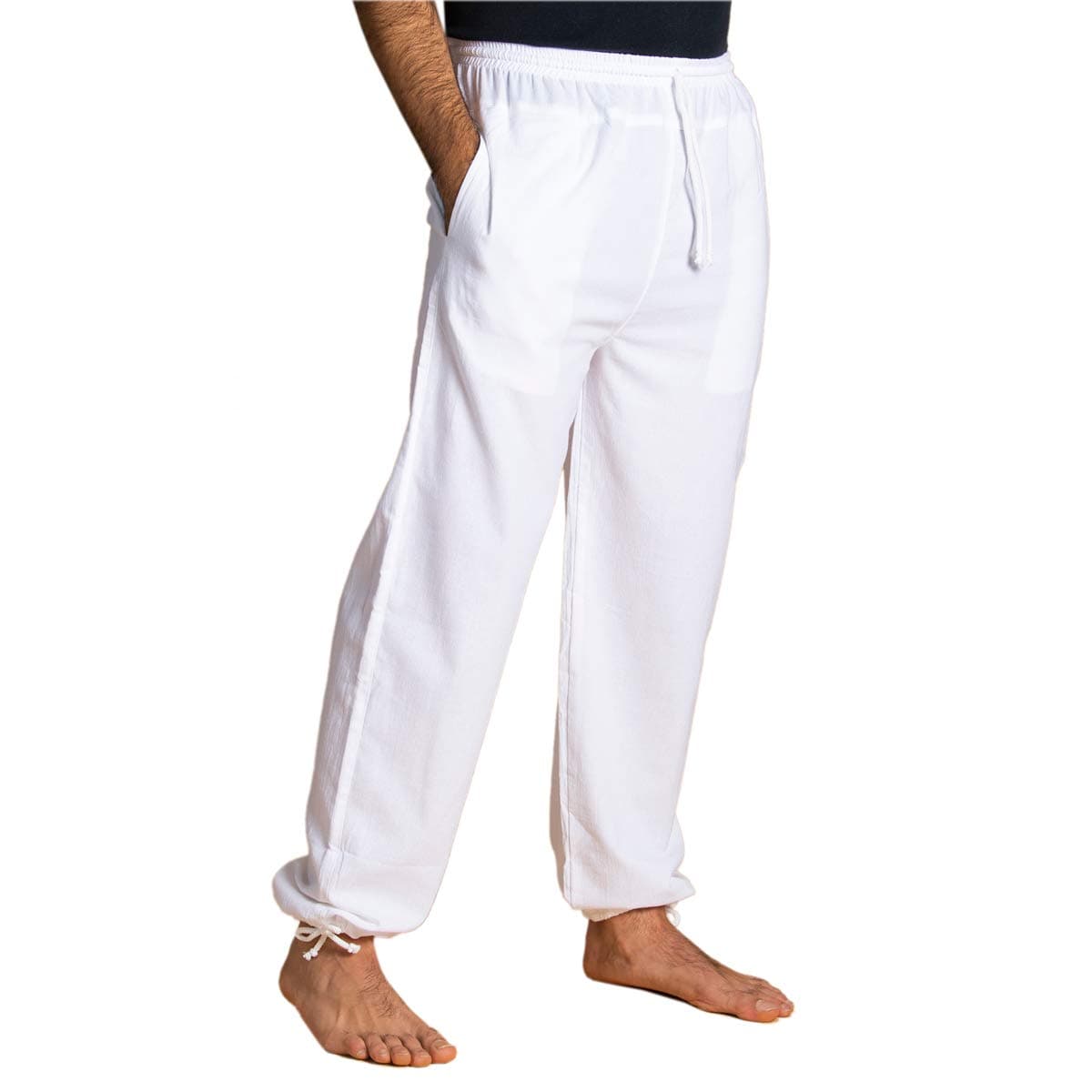 PANASIAME-Pants Fabric Pants for Men & Women I 100% Natural Cotton - Soft & Opaque