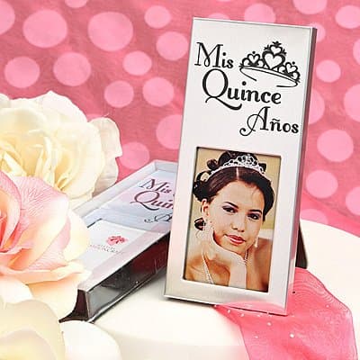 Silver Mis Quince Picture Frame