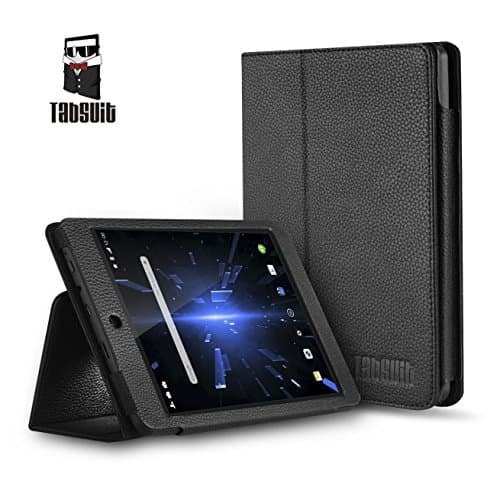 TabSuit Dragon Touch X80 PU Leather Case Cover Stand for Dragon Touch X80 Tablet