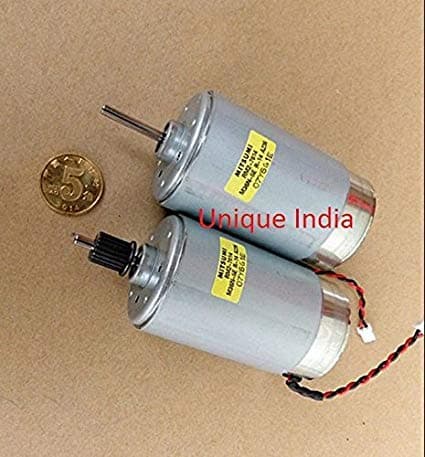 { UNIQUE INDIA } 1 Pcs Mitsumi-M36N-5E-Dual-Shaft- DIY-24V-30V 575-DC-Motor-Hand-Wind-Generators Motor