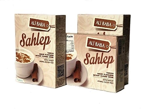 Sahlep Turkish Sweet Creamy Hot Drink 3 Boxes Total 10.5 Ounce by Marmara